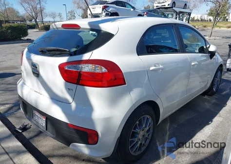 2017 Kia Rio Ex z USA, uszkodzony, nr VIN KNADN5A35H6036281